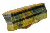 Polished Tiger's Eye Section - South Africa #148294-1